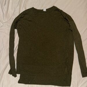 Green light sweater top